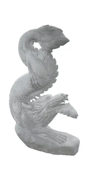 Product image of the product “Dragon tail up, Head ground, Height 100 cm ”